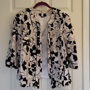 Dressbarn flower blazer
